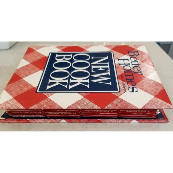 Better Homes new cook book 1989 edition hadcover 5 ring bound indexed vintage - Picture 4 of 10
